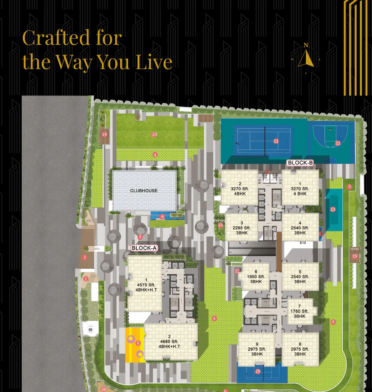 Site B master plan for Hallmark Altus